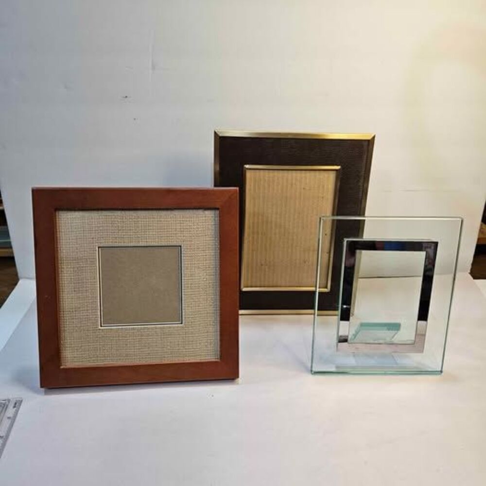 Set of 3 Assorted Picture Frames